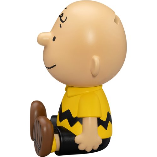 Peanuts Charlie Brown VPBP-030 Peanuts Series Palm Size Vinyl Functional Piggy Bank