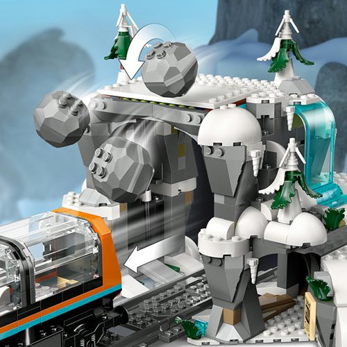 LEGO City 60470 Explorers' Arctic Polar Express Train