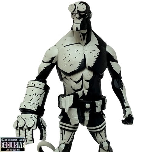 Hellboy Black and White 1:12 Scale Action Figure -  Entertainment Earth Exclusive