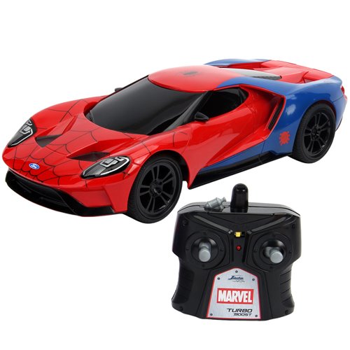 Hollywood Rides Marvel Spider-Man 2017 Ford GT 1:16 Scale RC Vehicle