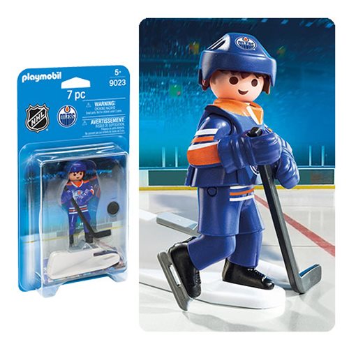 Playmobil 9023 NHL Edmonton Oilers Player Action Figure