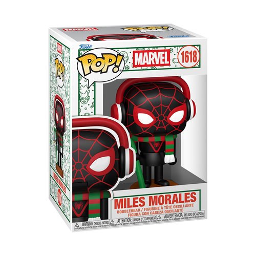 Marvel Miles Morales Holiday Nutcracker Funko Pop! Vinyl Figure