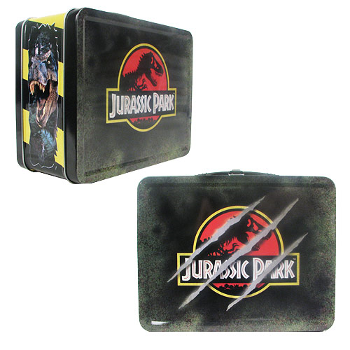 Jurassic Park Retro-Style Tin Tote Lunch Box