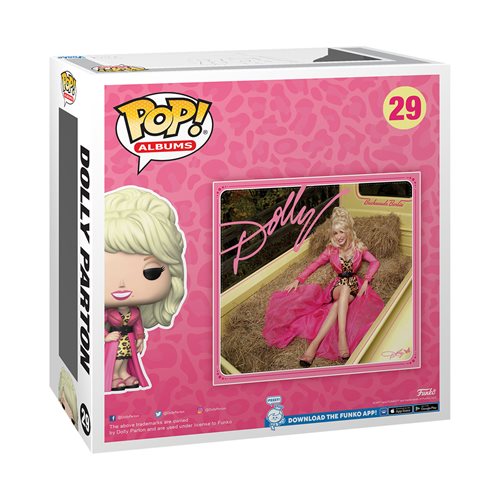 Dolly Parton Backwoods Barbie Pop! Album Figure with Case