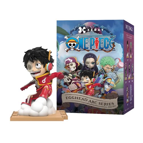 One Piece Series 9 Egghead Arc Edition Part 1 XXRAY Mini-Figure Display Tray of 6