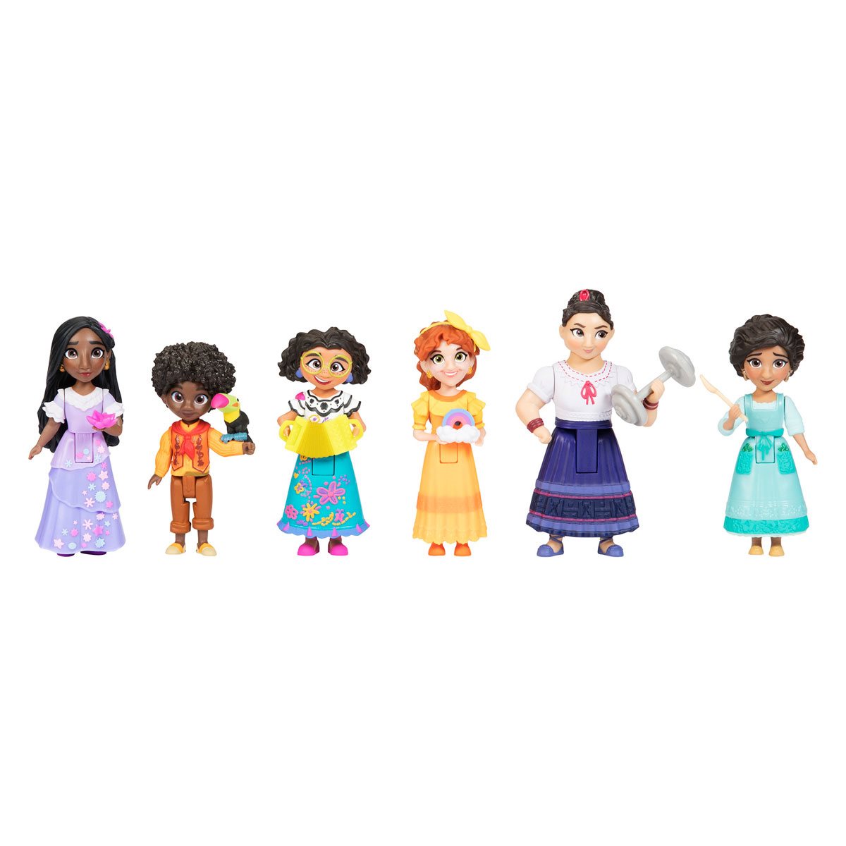 Jakks Disney Encanto 2 Family Madrigal Figures Set of 5 Mini Figurines