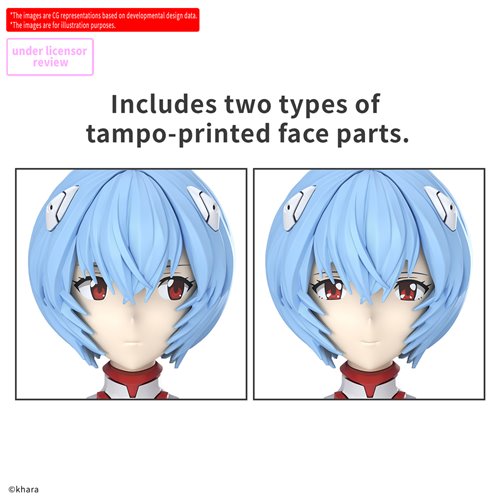 30 Minutes Preference Evangelion Rei Ayanami Plug Suit Ver. Model Kit