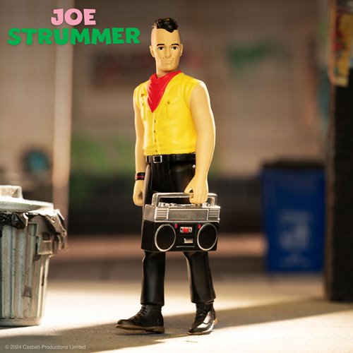 Joe Strummer (W2) 3 3/4-Inch ReAction Figure