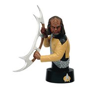 Star Trek Bust Collection Worf with Collector Magazine #3, Not Mint