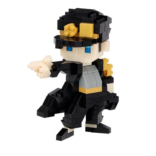 JoJo's Bizarre Adventure Jotaro Kujo and Star Platinum Nanoblock Character Collection Series Constru