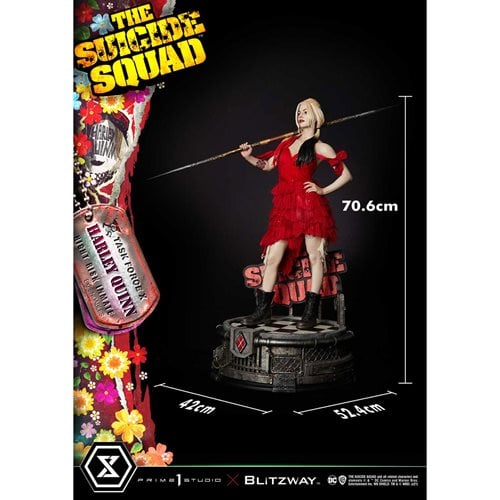 The Suicide Sqaud Harley Quinn Ultimate Museum Masterline 1:3 Scale Statue
