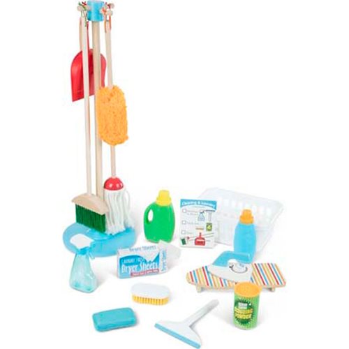 Deluxe Cleaning and Laundry Play Set