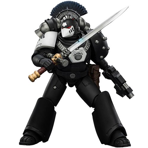 Joy Toy Warhammer The Horus Heresy Raven Guard MKVI Tactical Sergeant 1:18 Scale Action Figure