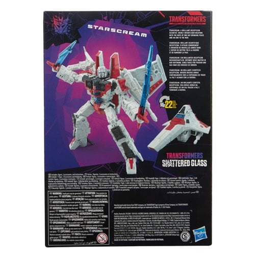 Transformers Generations Shattered Glass Voyager Starscream