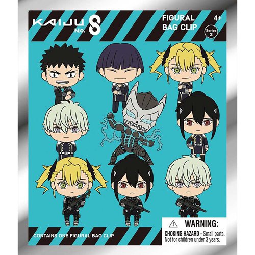 Kaiju No. 8 Series 2 3D Foam Bag Clip Random 6-Pack