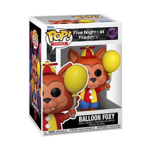Five Nights at Freddy's Balloon Foxy Pop! Vinyl Figure