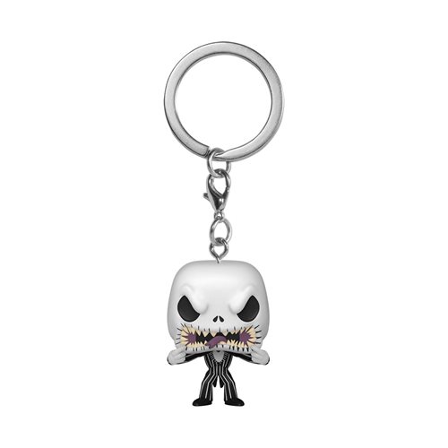 Nightmare Before Christmas Jack Scary Face Pocket Pop! Key Chain