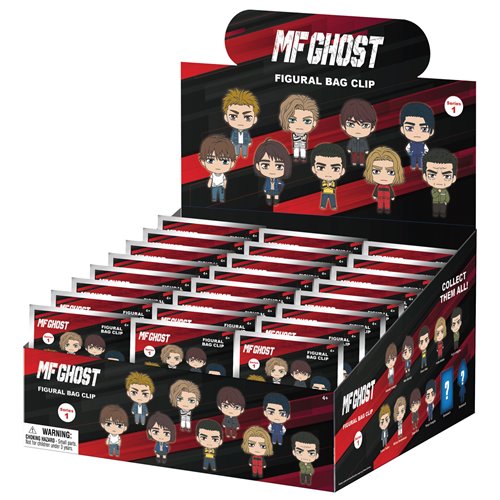 MF Ghost 3D Foam Bag Clip Random 6-Pack