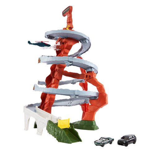 Matchbox The Movie Mountain Helicopter Escape Playset