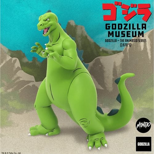 Godzilla: The Animated Series 1970s Godzilla Museum Statue