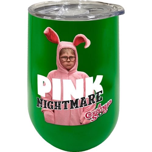 A Christmas Story Pink Nightmare Stainless Steel 16 oz. Tumbler