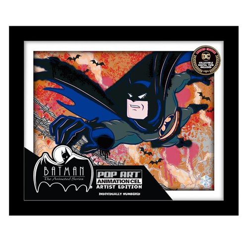 Batman: The Animated Series The Cat and The Claw: Part 1 #1102 Animation Cel Artist Edition Framed A