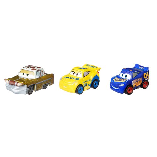Disney Pixar Cars Mini Racers 3-Pack Mix 2 Case of 6