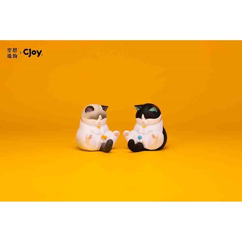Crotch Staring Cats Series 2 Random Blind Box Mini-Figures Display Case