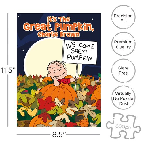 Peanuts Great Pumpkin Vuzzle 300-Piece Puzzle