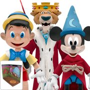 Disney Ultimates Action Figures Wave 1 and Diorama Bundle of 4