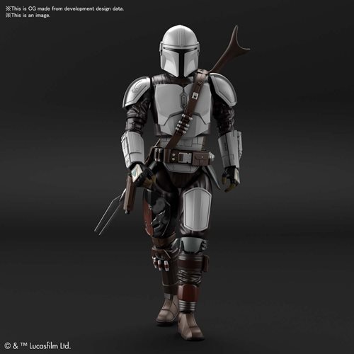 Star Wars: The Mandalorian Mandalorian Beskar Armor 1:12 Scale Model Kit