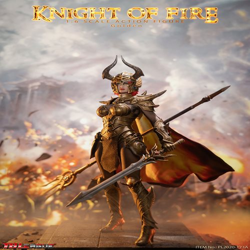 Knight of Fire Golden 1:6 Scale Action Figure