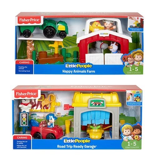 Little People Garage And Farm Playset Case