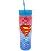 Superman 16 oz. Tall Cup with Straw