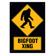 Big Foot Xing Tin Sign