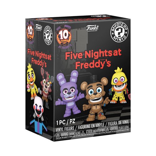 Five Nights at Freddy's 10th Anniversary Mystery Minis Mini-Figure - Random 4-Pack
