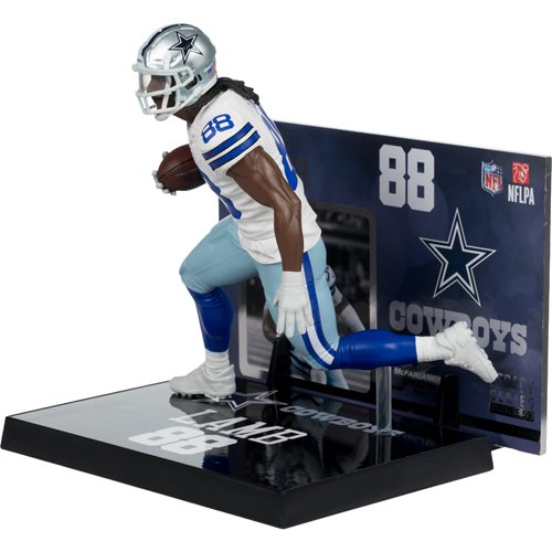 NFL SportsPicks Dallas Cowboys CeeDee Lamb 7-Inch Posed Figure