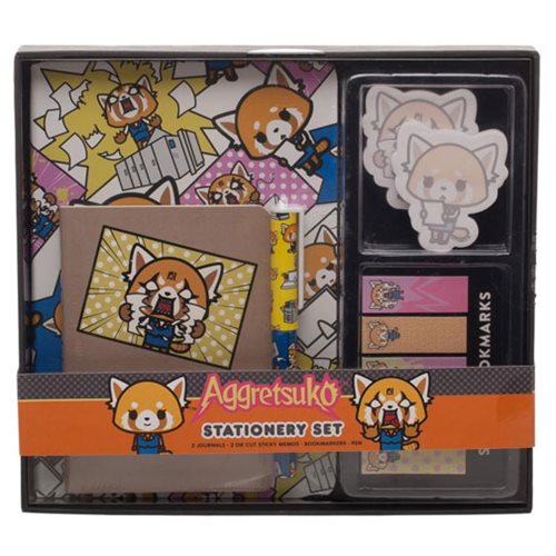 Aggretsuko Office Supply Set - Entertainment Earth