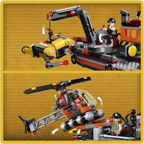 LEGO® Jurassic World 77982 Mosasaurus Dinosaur Boat Attack