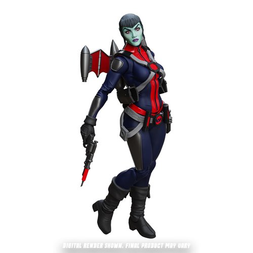 Epic H.A.C.K.S. Mercy Zaleska: Vampiron Secret Service 6-Inch Action Figure