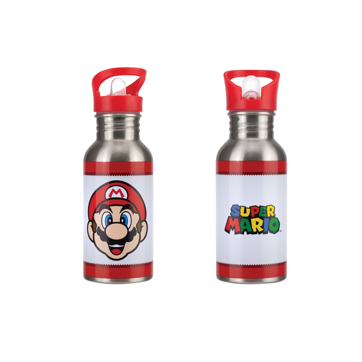 Super Mario Bros 16oz Travel Cup with Straw Toynk Exclusive