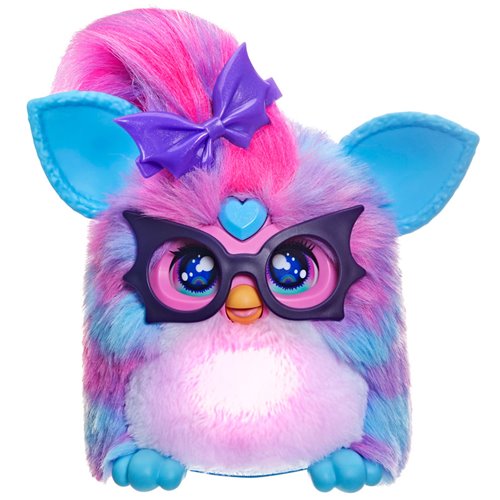 Furby Vibes Blue Razz Interactive Electronic Plush Toy