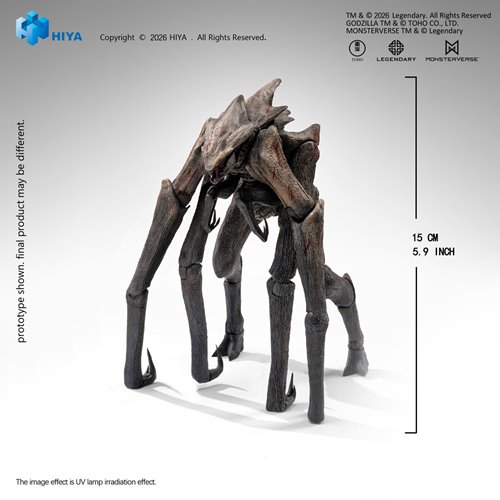 Godzilla King of the Monsters Super Articulated Muto Exquisite Basic Series Non Scale Action Figure