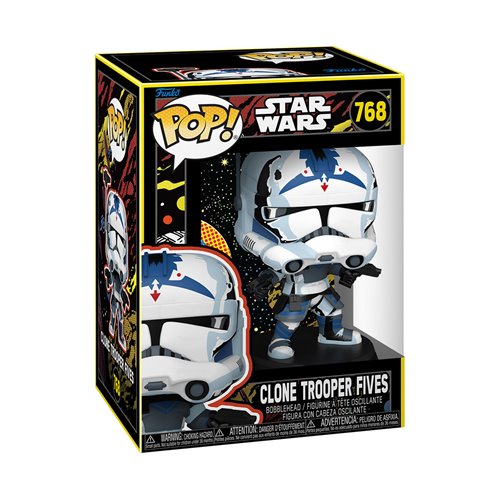 Star Wars: The Clone Wars Fives (Retro) Funko Pop Vinyl Figure