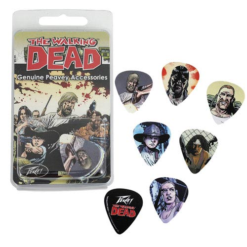 The Walking Dead Characters Guitar Pick Pack