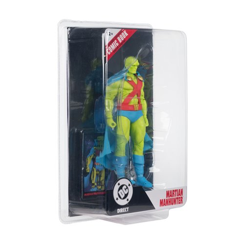DC Direct Page Punchers Wave 12 Martian Manhunter Justice League #77 7-Inch Scale Action Figure with