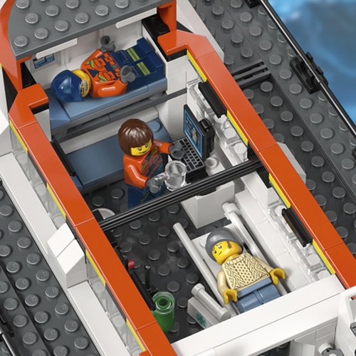 LEGO City 60504 Coast Guard Rescue Boat & Helicopter