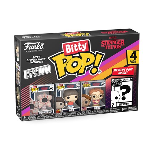 Stranger Things Season 1 Demogorgon Funko Bitty Pop! Mini-Figure 4-Pack