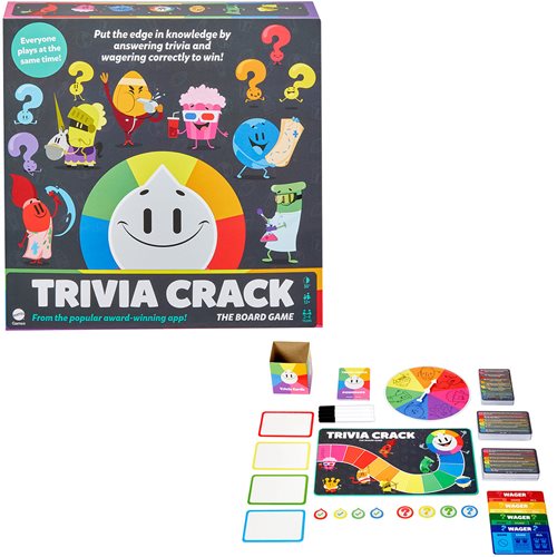 Trivia Crack The Board Game