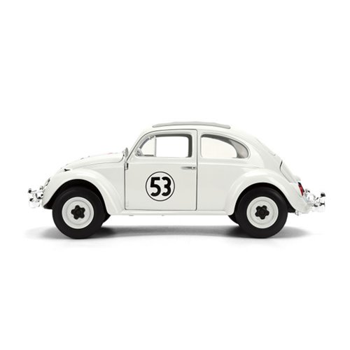 Hollywood Rides Disney The Love Bug Herbie Volkswagen Beetle 1:24 Scale Die-Cast Metal Vehicle
